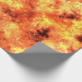 Feuer Geschenkpapier (Ecke)