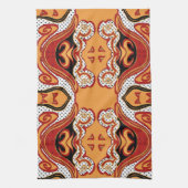 Feuer Geschirrtuch (Vertikal)