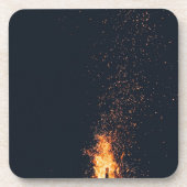 Feuer Getränkeuntersetzer (Vorderseite)