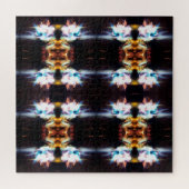 Feuer | gezäunt puzzle (Horizontal)