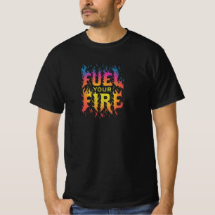 Feuer gießen T-Shirt