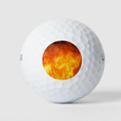 Feuer Golfball (Vorderseite)