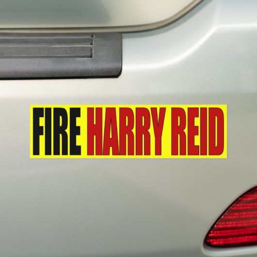 Feuer Harry Reid - Antiharry reid Autoaufkleber (Auf Auto)