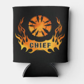 Feuer-Häupter Dosenkühler (Vorderseite)