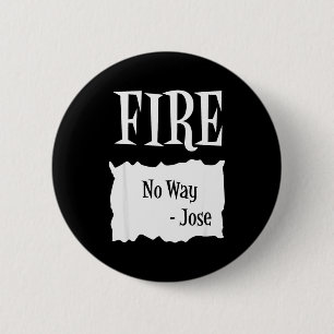 Feuer - Heißes Packet Halloween Taco Kostüm Button