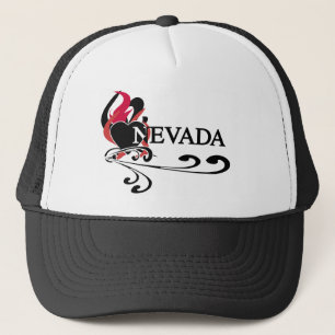 Feuer-Herz Nevada Truckerkappe