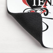 Feuer-Herz Tennessee Mousepad (Ecke)