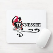 Feuer-Herz Tennessee Mousepad (Mit Mouse)