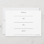 Feuer-HochschulAbschluss-Party Einladung (Rückseite)