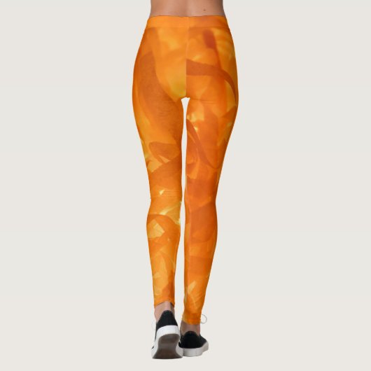 Feuer-Hurl-Leggings Leggings (Rückseite)