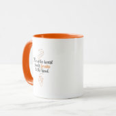 Feuer im Herzen" Smoke & Heart Tasse (Vorderseite Links)