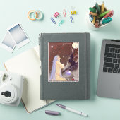 Feuer im Himmel Aufkleber (iPad Hülle)