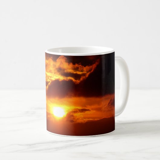 Feuer im Himmel Kaffeetasse (VorderseiteRechts)