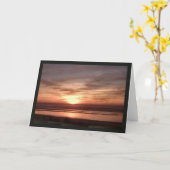 Feuer im Himmel Karte (Gelbe Blume)