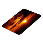 Feuer im Himmel Magnet (Linke Seite)