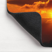Feuer im Himmel Mousepad (Ecke)