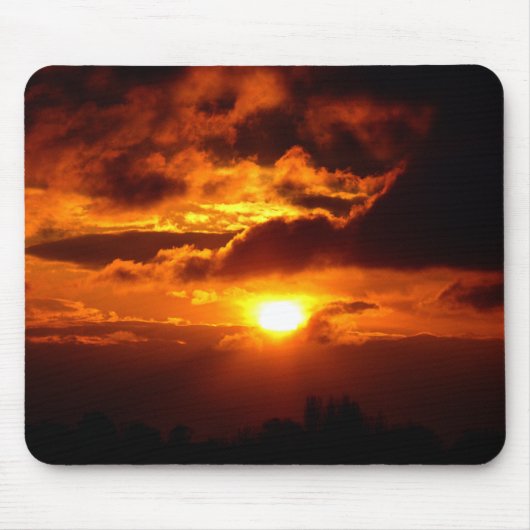 Feuer im Himmel Mousepad (Vorne)