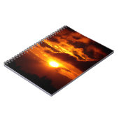 Feuer im Himmel Notizblock (Linke Seite)