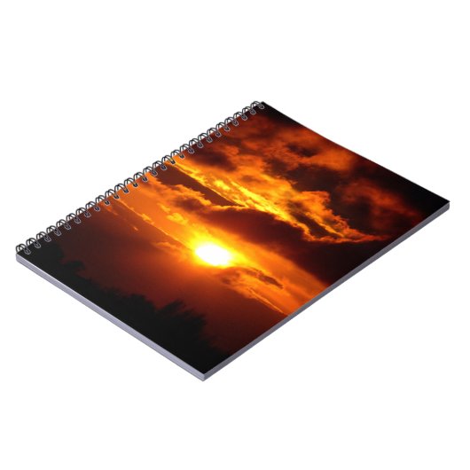 Feuer im Himmel Notizblock (Linke Seite)