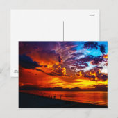 Feuer im Himmel Postkarte (Vorne/Hinten)