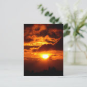 Feuer im Himmel Postkarte (Stehend Vorderseite)
