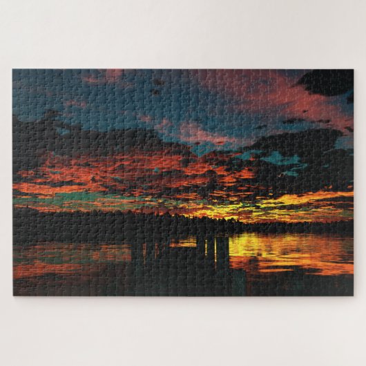 Feuer im Himmel Puzzle (Horizontal)