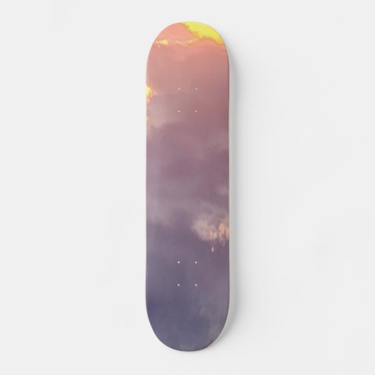 Feuer im Himmel Skateboard (Vorderseite)