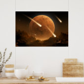 Feuer im Land der Schatten Poster (Küche)