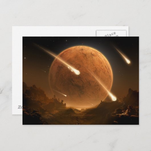 Feuer im Land der Schatten Postkarte (Vorne/Hinten)