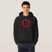 Feuer im Loch Hoodie (Vorne ganz)