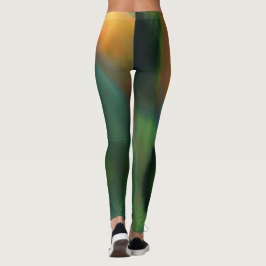 Feuer im Wald Leggings (Rückseite)