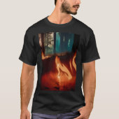Feuer im Wald. T-Shirt (Vorderseite)