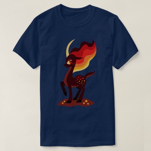 Feuer im Wald T-Shirt (Design vorne)