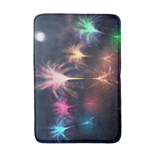 Feuer im Wasserbad Badematte (Vorderseite Vertikal)