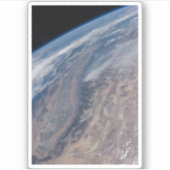 Feuer im Yosemite National Park & Stanislaus Fores Aufkleber (Vorderseite)