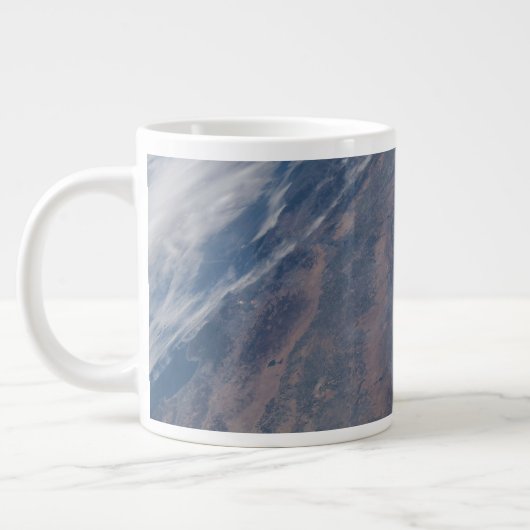 Feuer im Yosemite National Park & Stanislaus Fores Jumbo-Tasse (Links)