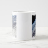 Feuer im Yosemite National Park & Stanislaus Fores Jumbo-Tasse (Vorderseite)
