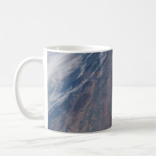 Feuer im Yosemite National Park & Stanislaus Fores Kaffeetasse (Links)