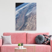 Feuer im Yosemite National Park & Stanislaus Fores Leinwanddruck (Insitu (Wohnzimmer))