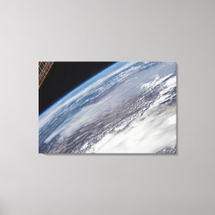 Feuer im Yosemite National Park & Stanislaus Fores Leinwanddruck