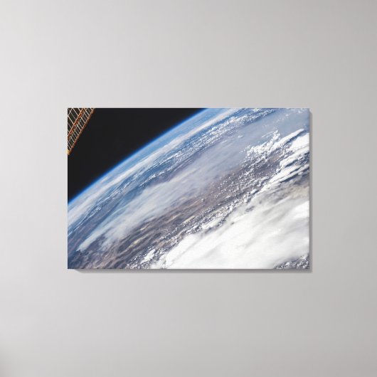 Feuer im Yosemite National Park & Stanislaus Fores Leinwanddruck (Vorderseite)