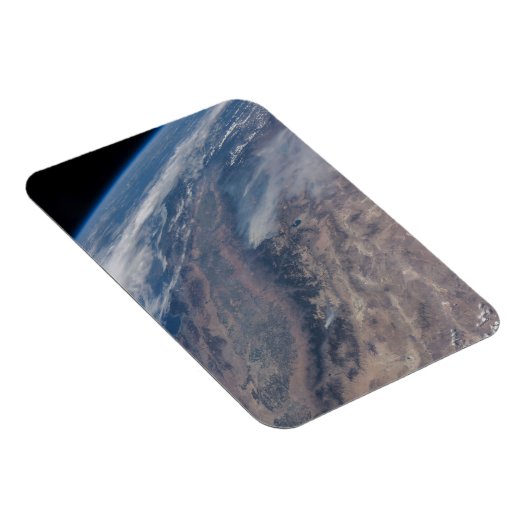 Feuer im Yosemite National Park & Stanislaus Fores Magnet (Rechte Seite)