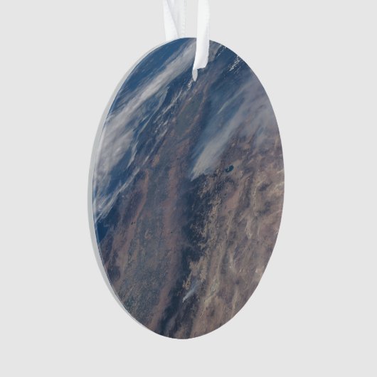 Feuer im Yosemite National Park & Stanislaus Fores Ornament (Vorderseite)