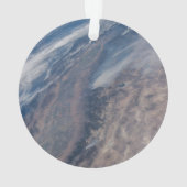 Feuer im Yosemite National Park & Stanislaus Fores Ornament (Rückseite)