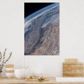 Feuer im Yosemite National Park & Stanislaus Fores Poster (Küche)