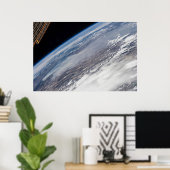 Feuer im Yosemite National Park & Stanislaus Fores Poster (Heimbüro)