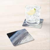 Feuer im Yosemite National Park & Stanislaus Fores Rechteckiger Pappuntersetzer (Vor Ort)