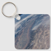 Feuer im Yosemite National Park & Stanislaus Fores Schlüsselanhänger (Vorderseite)