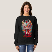 Feuer-Imbiss - Pop-Drache Sweatshirt (Vorne ganz)