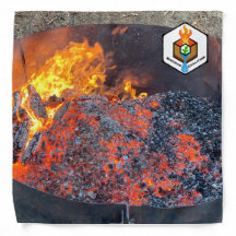 Feuer in Biochar